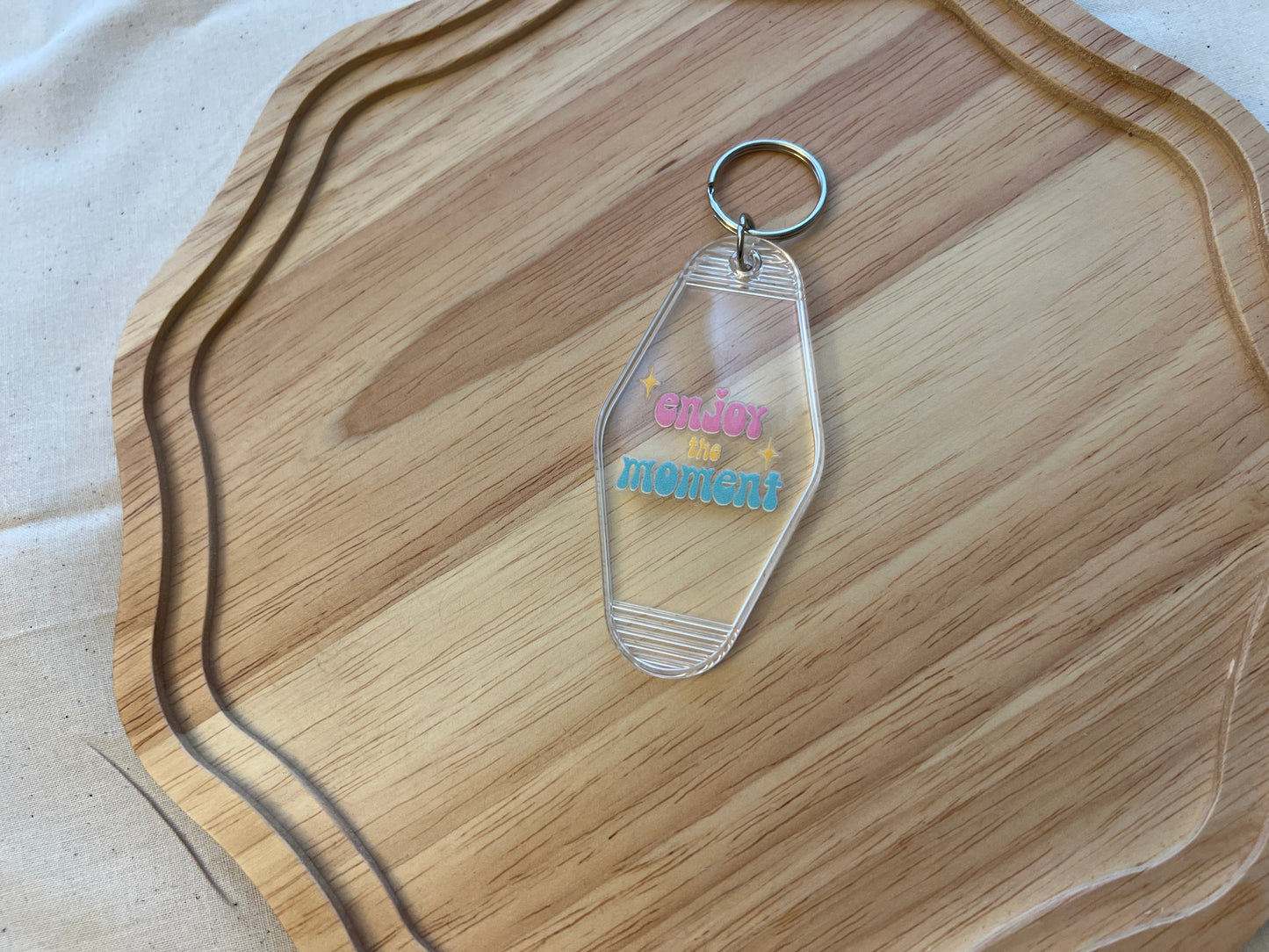 Motel Keychain