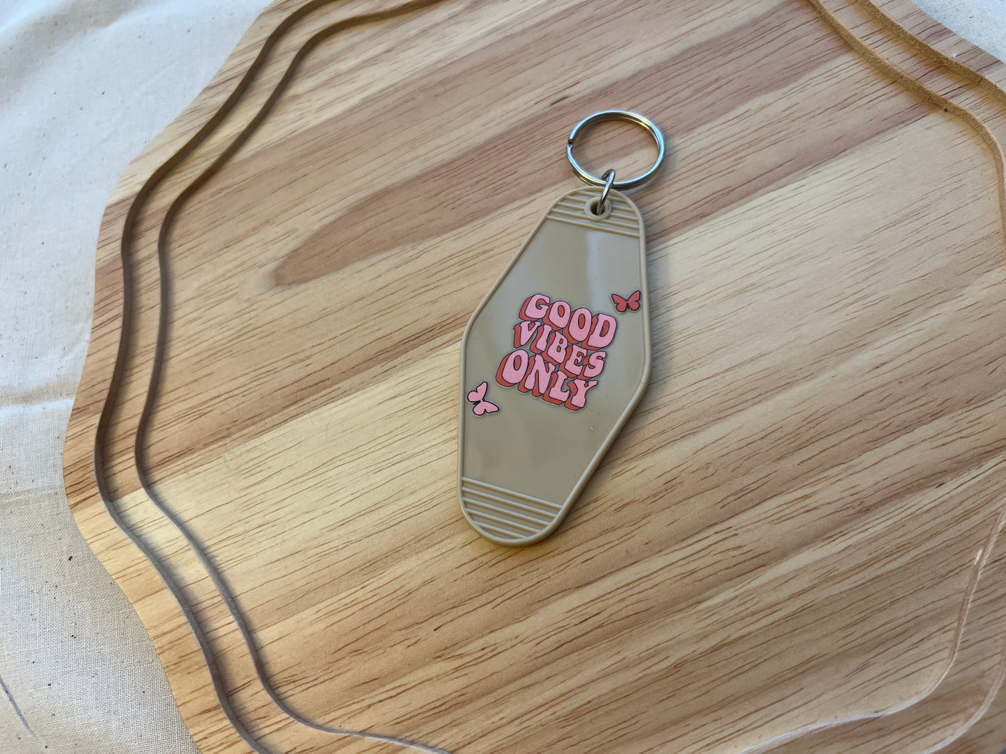 Motel Keychain