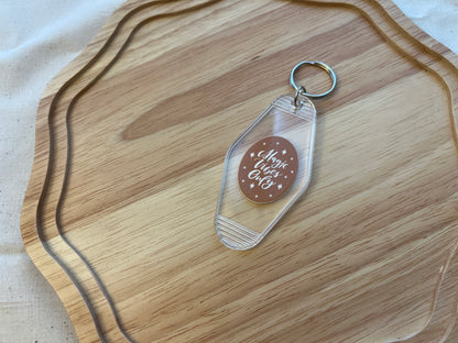 Motel Keychain