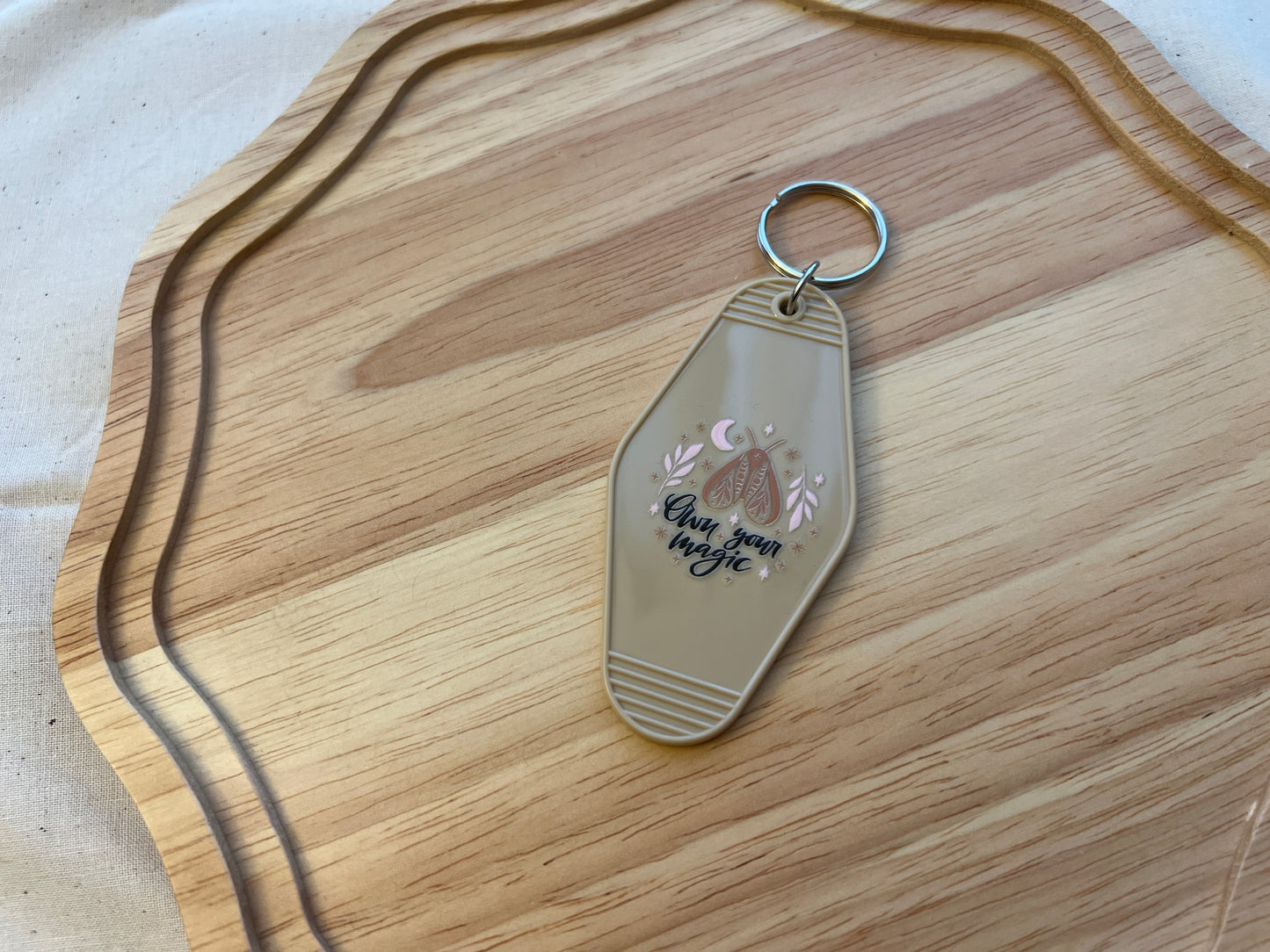 Motel Keychain