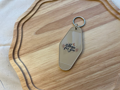 Motel Keychain